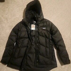NWT Patagonia Down With It Jacket Black Womens Size Small Style 28041